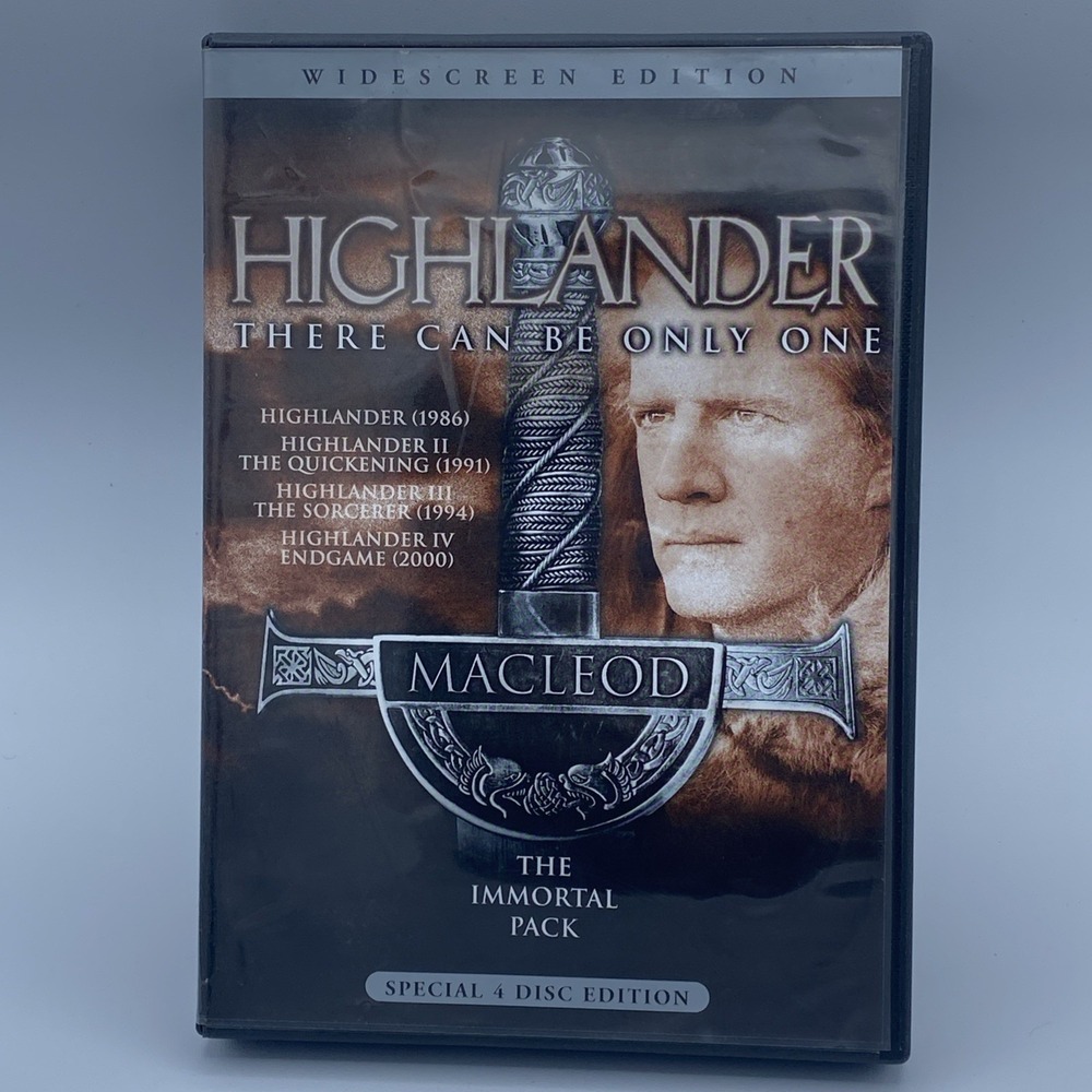 Highlander: The Immortal Pack (Special 4 Disc Edition) Widescreen